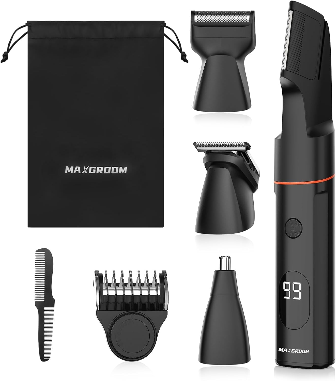 MAXGROOM ボディシェーバー メンズ 電動シェーバー ボディートリマー 4 Amazon.co.jp: MAXGROOM ボディシェーバー メンズ 4in1 ボディ